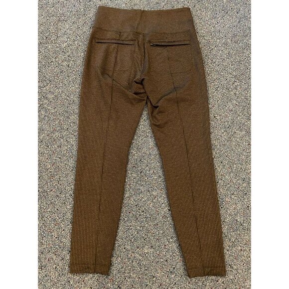 Athleta Delancey Houndstooth Tights Pants Black Brown Size Medium M - Picture 4 of 5